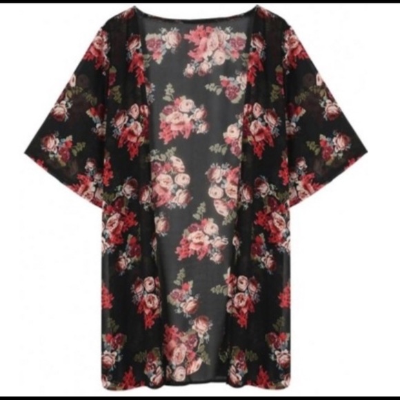 ๐HP ๐ Floral Kimono - Picture 2 of 2